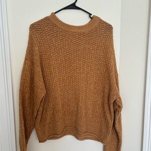 Cozy Fall Mustard Yellow/Orange Sweater